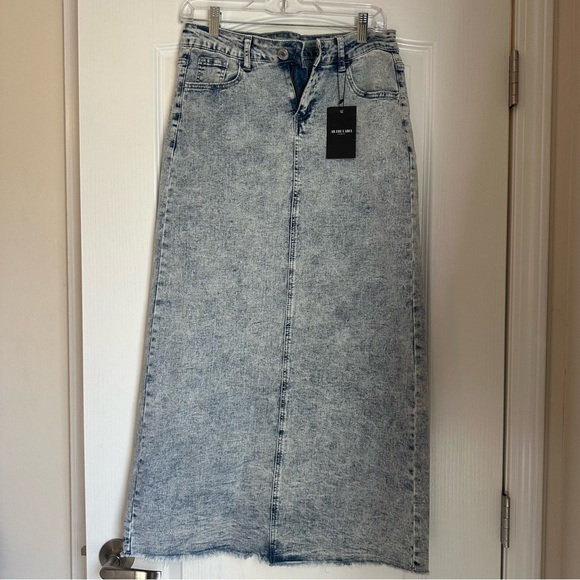 Denim Maxi Skirt - Size Small - Picture 1 of 3